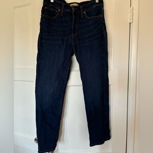 Madewell mid-rise kick out jeans